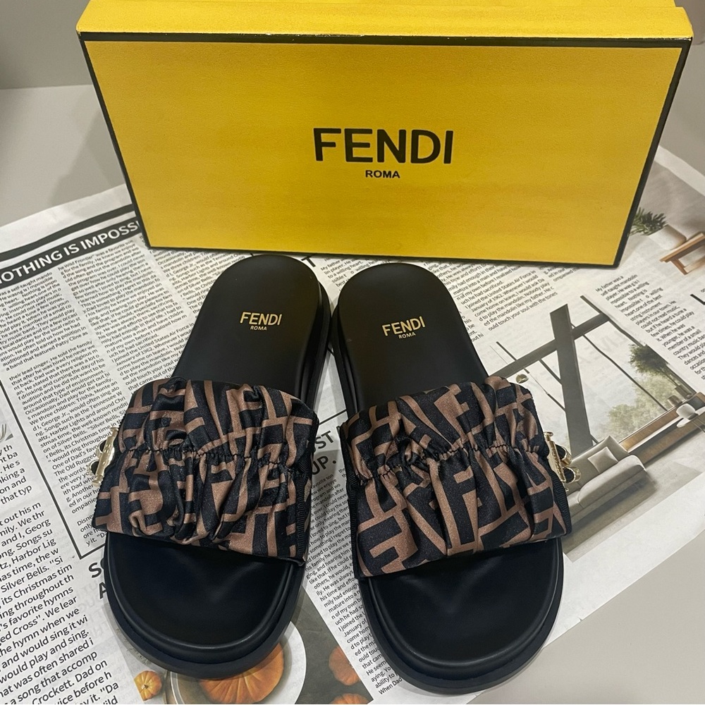 Fendi Women's Brown Sandals